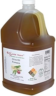 Olive Oil - Pomace Grade - Food Grade - 1 Gallon - 128 oz - safety sealed HDPE container with resealable cap