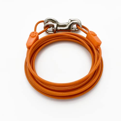 IntelliLeash Tie-Out Cables for Dogs: Strong, Safe, and Durable Dog Tie-Outs for Every Breed: 125 lb...