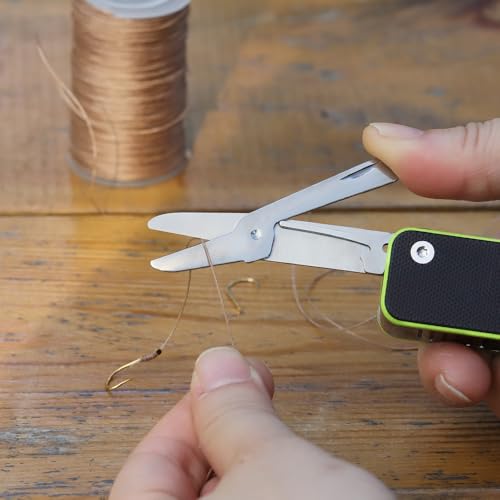 ROXON S503G Flex Companion Modulares, verstellbares Werkzeug, vorinstalliert mit 8 essentiellen Werkzeugen (1/4\-Bit-Schraubendreher, D2-Klinge, Schraubendreher, Kegelsäge, Schere usw.) (Neon EDGE)