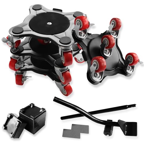 SAPITER Carbon Steel Furniture Dolly Moving, 2200LBs Capacity Heavy Duty