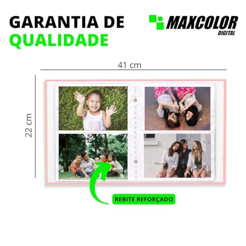 Álbum para 200 Fotos 10X15 Cores - 165