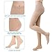 SKYFOXE Medical Compression Pantyhose for Women & Men, 20-30mmHg Graduated Support Tights, Opaque Closed Toes Waist High Compression Stockings & Leggings for Varicose Veins, Edema, Flight, DVT