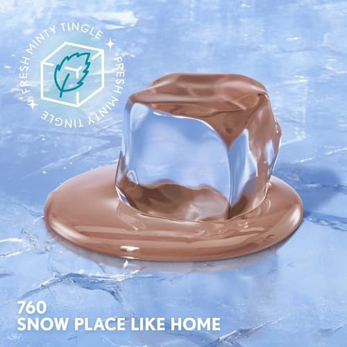 Covergirl Clean Fresh Yummy Plumper Lip Gloss, 760 Snow Place Like Home, Shiny, Vegan Formula, Easy to Apply, Minty Flavor, 0.33oz - Image 3