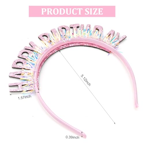 Cieher 9478 Birthday Tiara, Birthday Headband thumb #4