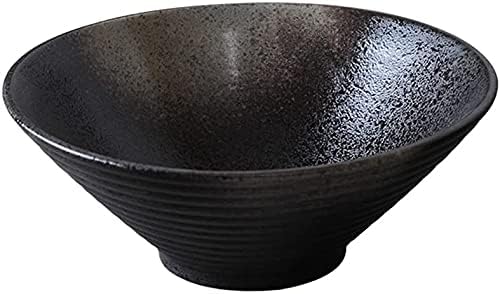 セラミックカトラリーパスタボウル 大きなスープラーメンヌードルボウル レトロフルーツサラダ野菜ボウル サービングミキシングボウル ク