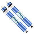YKMGON 2 Pack 75GPD RO Membrane,1812-75G Reverse Osmosis Membrane Replacement Water Filter,for Under Sink Home Drinking RO Water Purifier System
