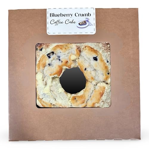 Carlotta's Bakery Authentic New York Round Coffee Cakes (24 Oz, Blueberry Crumb)