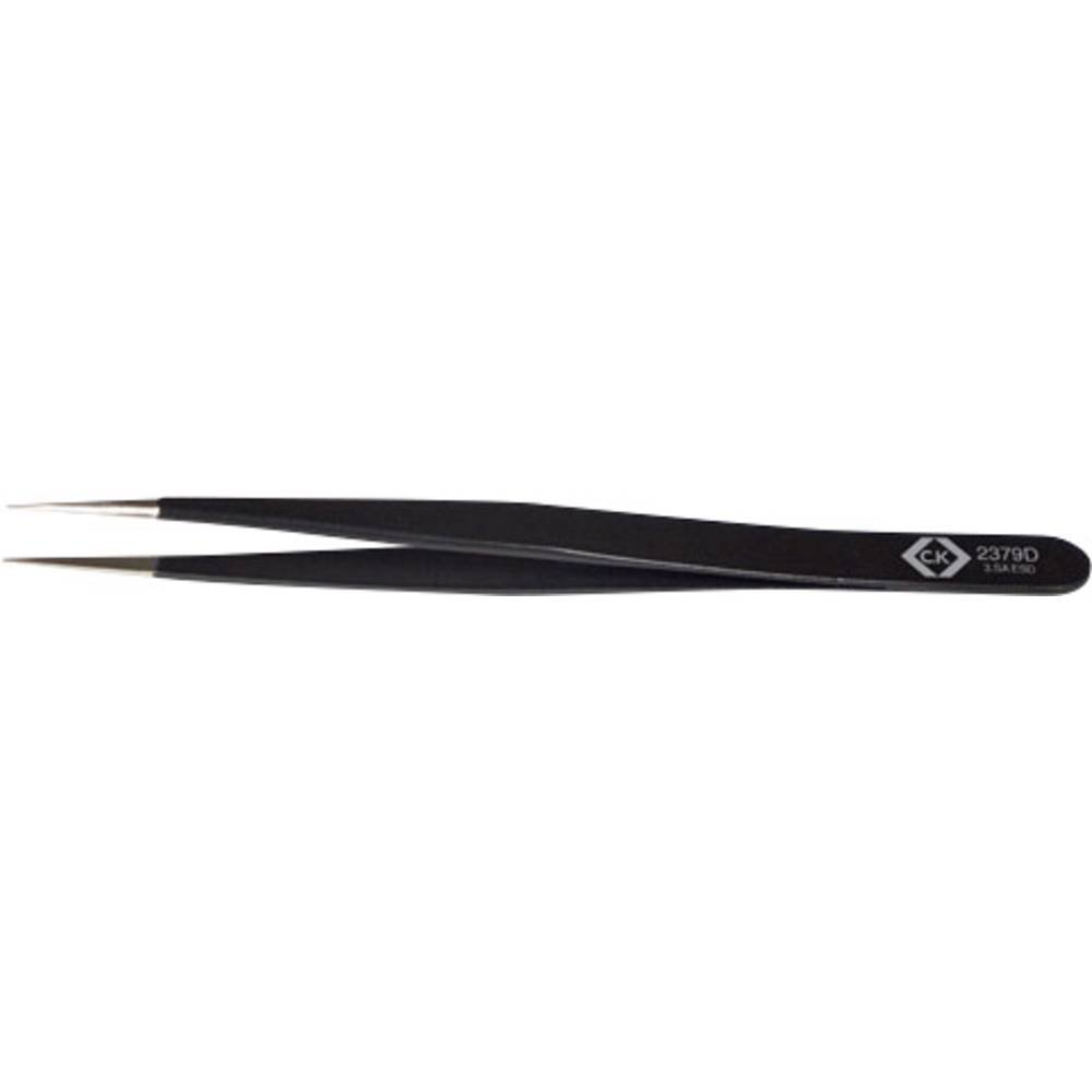 C.K T2379D - Pinza de precisión ESD 120 mm - 3.SA ESD