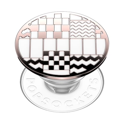 Image of PopSockets Adhesive Phone Grip, Holder, Phone Stand, Enamel - Gilded Patchwork