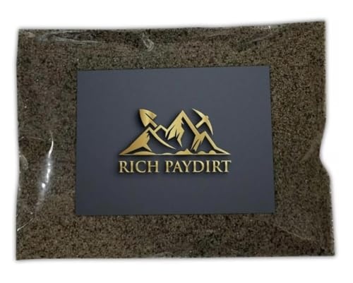 Zurjy Bundle Paydirt Bags Guaranteed Rich Gold Panning Paydirt | 1 Bags Gold Hunt