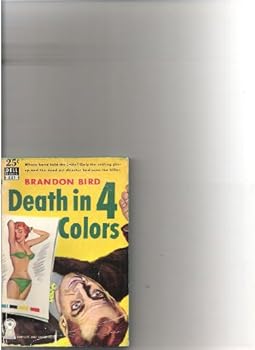 Paperback Death in 4 Colors Dell Mapback 531 Book