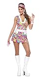 Costume Culture Women's Groovy Chic Costume, Pink, Small