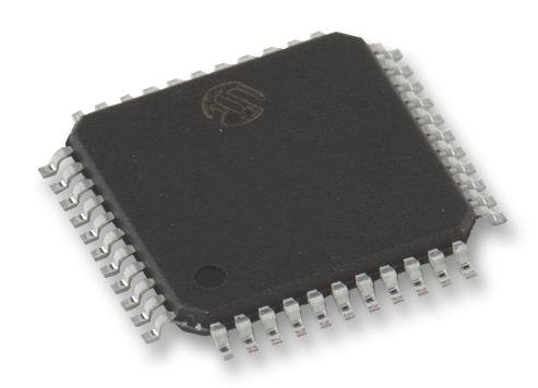 Microcontrolador de 8 bits con velocidad de 40 MHz y memoria FLASH PIC18F4520 TQFP44