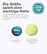 Outward Hound Squeaker Ballz - Hundespielzeug zum Apportieren - Größe S - 4er-Pack