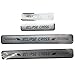 Stainless Door Sill Protector Kick Plate Entry Guard Kit for Mitsubishi Eclipse Cross PHEV 2026 Accessory (Thin Chrome Eclipse Cross)
