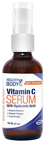 Vitamin C With Hyaluronic Acid Advanced Anti-Aging Serum, 2 Fl. Oz.