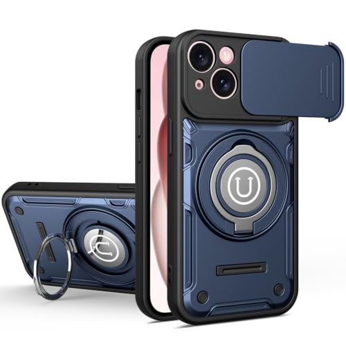 Coque antichoc iPhone 15 blindée anti-chute avec cache objectif et support vidéo