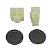 Brock Replacement Universal Power Window Switch Kit Rocker Design with Bezels, Switch & Wiring Harness Compatible with 2-Door Pickup Truck SUV Van Car