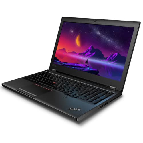 Image of (Refurbished) Lenovo ThinkPad P52 8th Gen Intel Core i7 Workstation FHD Laptop (16 GB DDR4 RAM, 512 GB SSD, 15.6 inch (39.6 cm) FHD, 4GB GDDR5 NVIDIA Graphics Card, Windows 11, MS Office), Black
