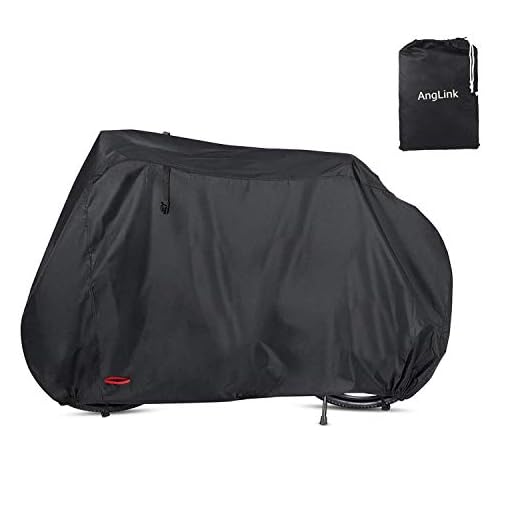 Waterproof Bike Cover 29 Inch Heavy Duty 210D Oxford Bicycle Cover with Double stitching & Heat Sealed Seams, Protection from UV Rain Snow Dust for Mountain Road Electric Bike Hybrid Outdoor Storage