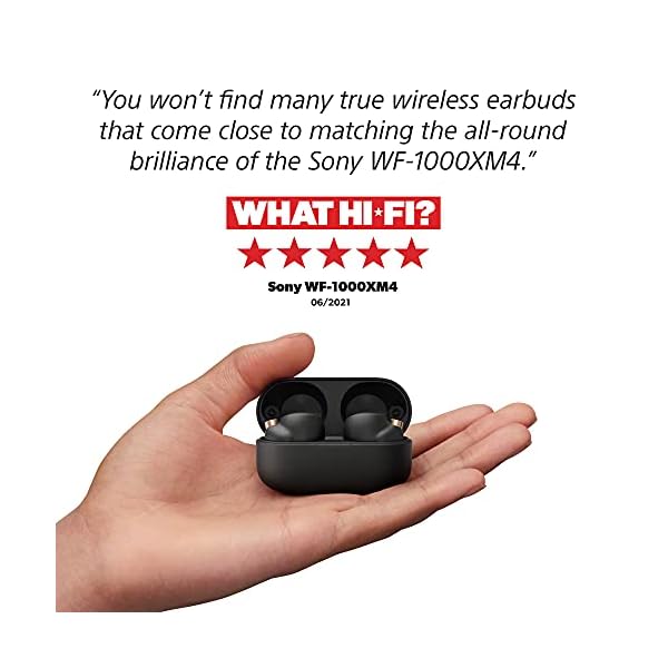Sony-WF-1000XM4-Industry-Leading-Noise-Canceling-Truly-Wireless-Earbud-Headphones-with-Alexa-Built-in-Black Sony WF-1000XM4 Industry Leading Noise Canceling Truly Wireless Earbud Headphones with Alexa Built-in, Black