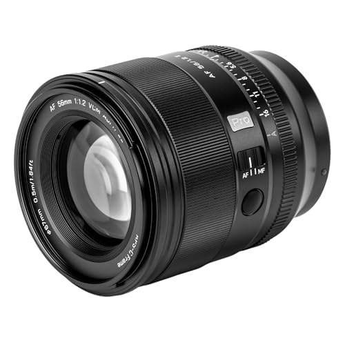 Image of VILTROX 56mm F1.2 Pro E, AF 56mm f /1.2 E for Sony E-Mount, F1.2 Large Aperture Portrait Lens for Sony A7 IV A7C II A6700 ZV-E10 II A7R V A7S III A6400 FX30 A6600