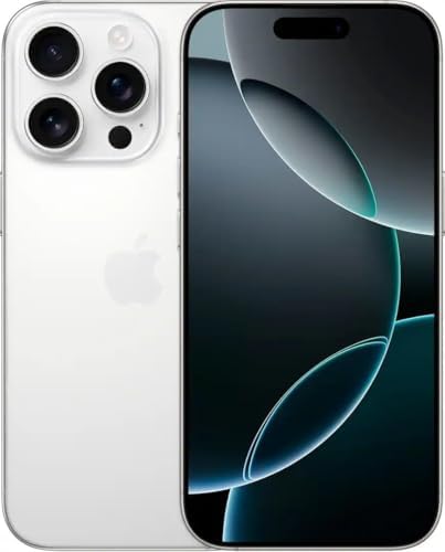 Apple iPhone 16 Pro Max, 256GB, White Titanium - Unlocked (Renewe...