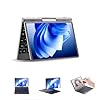 Mini Portátil de 8 Pulgadas, Pantalla IPS táctil Intel N100 de 12ª generación 12G DDR5 Windows 11 Gaming Notebook 2 en 1 Tablet PC WiFi6 BT5.2, con Stylus y Pegatinas