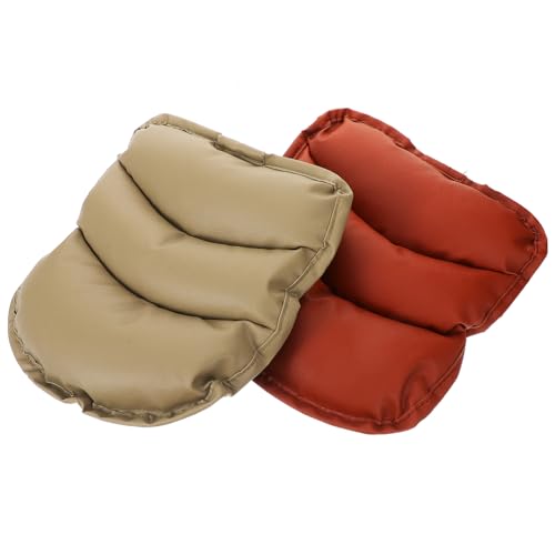 ULTECHNOVO 2 Piezas almohadilla para reposabrazos asiento auto sillón reclinable acessórios para carro car accessories reposabrazos central del coche almohadilla del reposabrazos del coche PU