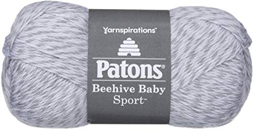 Patons Bulk Buy Beehive Baby Sport Yarn Solids (6-Pack) Baby Grey Marl 246009-9046 #TOP1