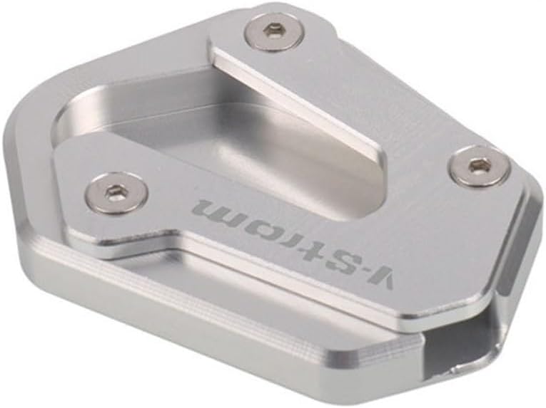 Motorcycle Foot Plate Pad for S&uzuki V-Strom 650 V-Strom 650XT DL650 DL 650 Motorcycle Kickstand Foot Side Stand Extension Pad Support Plate Enlarge