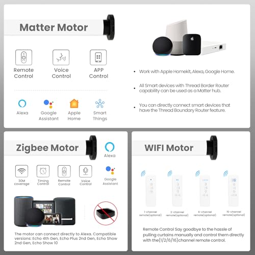 Image of No Drill Motorized Blinds with Remote,95% Blackout Electric Zebra Shades Light Filtering, Smart Automatic Zebra Blinds for Indoor Windows,Compatible with Alexa,Google,Luxury White,Custom Sizes