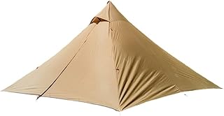 Cómoda tienda de campaña para varias personas con postes de aluminio robustos, diseñada para un fácil montaje y uso