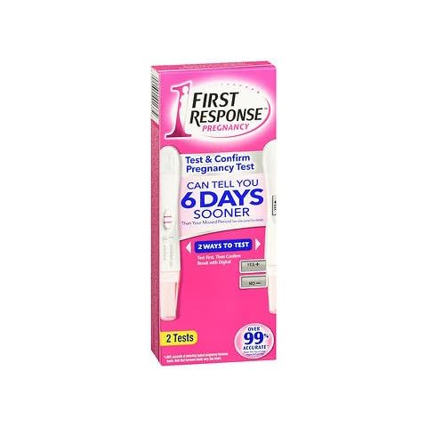 First Response Early Result Pregnancy Tests - 2 Tests, Pack of 3 Cover