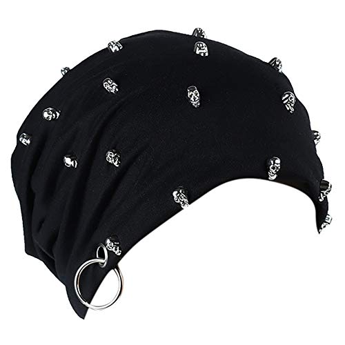 Unisex Uomini Donne Rivetto Skull Caps Inverno