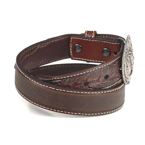 ARIAT Boys' Floral Tabs Western Belt - A13068022