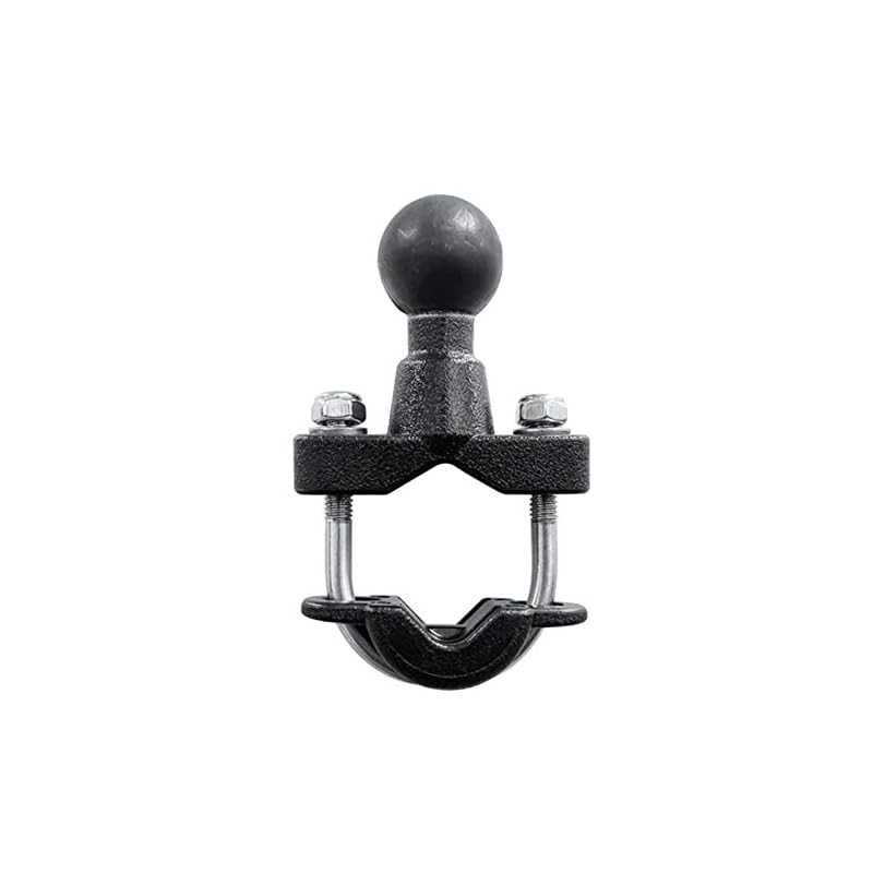 Pasuihcay-Motorcycle-Handle-Bar-Rail-Mount-37Mm-Width-U-Bolt-Mounting-Base-With-1-Inch-Ball-For-Gps-Work-For-Black 41d zl9j4gl. sl500 . ss800