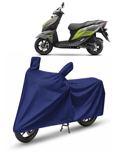 Image of Bike /SCOOTY Cover for Suzuki AVENIS 125 with Side Mirror Pocket & Buckle Belt | HIGH Material Quality | Weather Resistant