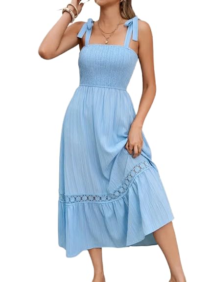 Image of Shreyam Girl's & Women's Solid A-Line Ruched Puff Sleeve Maxi Long Evening One Piece Long Dress for Women Stylish