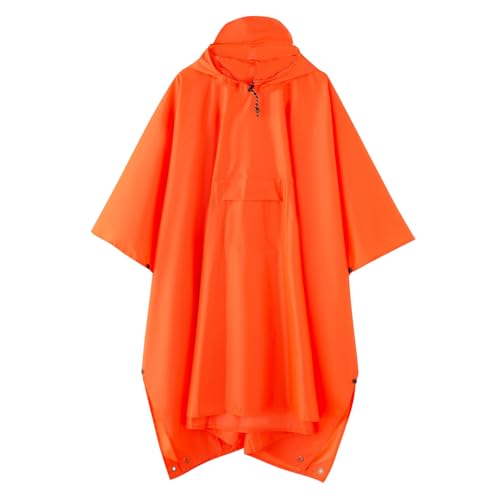 Image of Multi functional cape hooded raincoat suitable for outdoor camping and hiking, suitable for both men and women
