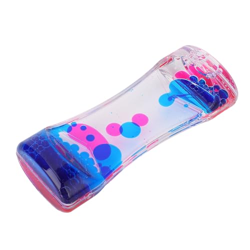 ZAICOLER Liquid Motion Bubbler Timer, Relief Desk Toys for Kids Teenager Adults, Ideal Present for Office Workers Sensory Toy with Acrylic Material Improve Visual Tracking Skills (Blue and Pink) - Image 9