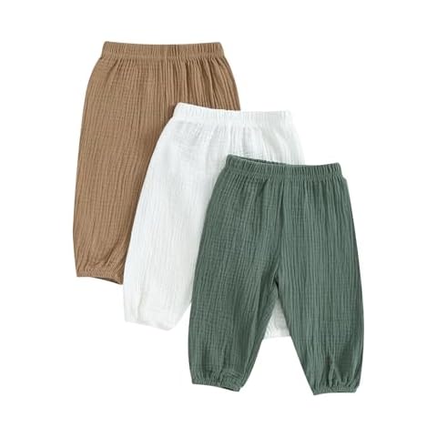 Carolilly 3 Pack Unisex Toddler Harem Pants Cover