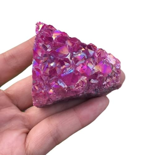 Amas de quartz rouge naturel et cristaux de décoration pour ornement de maison et bureau