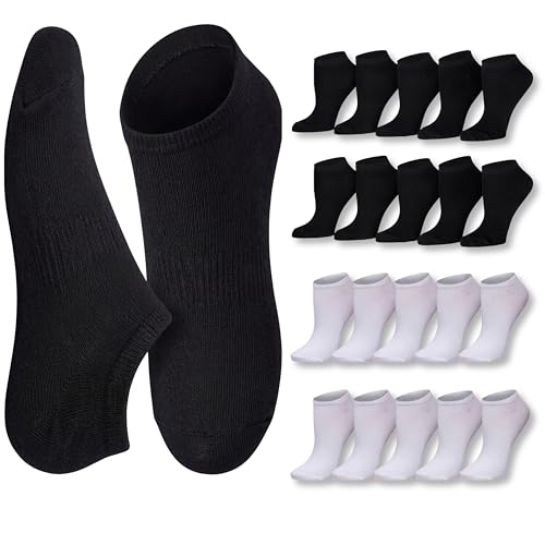 Image of Tipi Toe Women's 20 Pack Colorful Low Cut Socks - Lightweight, Breathable Design for All-Day Comfort Sizes 9-11 /10-13