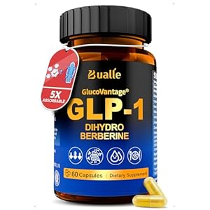Support GLP-1 Supplement Weight Loss | GlucoVantage® Dihydroberberine + Akkermansia Probiotic | Super Berberine with Ceylon Cinnamon for 5X Bioactive Appetite, Metabolic, Gut & GLP 1 Weight Loss, 60ct