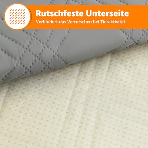 PICK FOR LIFE 137x208cm wasserdichte Hundedecken, extra groß und Waschbar Haustier Decke für Hunde, rutschfest Welpen Unterlagen bieten umfassende Abdeckung und Schutz für Ihre Sofa, Bett, Autositz