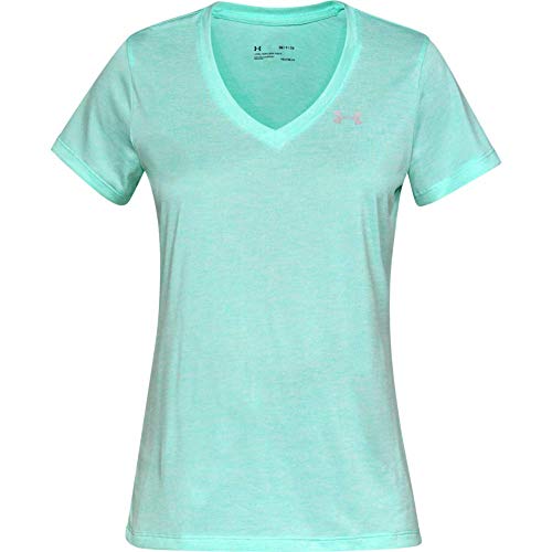 Image of Under Armour Womens Tech V-Neck Twist Short-Sleeve T-Shirt