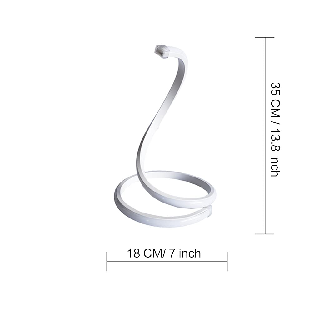 Kreatywna lampa stołowa LED do łóżka, nudna do sypialni, salonu, ściemniana dekoracja Smart Touch, nudny stół z wtyczką i przełącznikiem