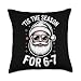 Cool Santa Christmas Meme for 6-7 Throw Pillow