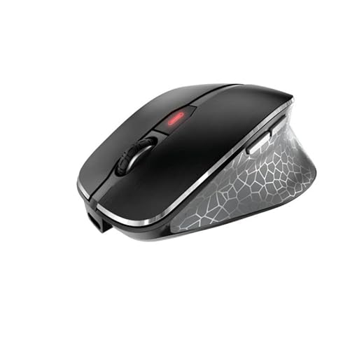 Cherry Mw 8C Ergo Wireless & Rechargeable Mouse Ergonomic Right-Handed Bluetooth Or Wireless Connection Aes-128 Encrypted High-Precision Sensor Black #TOP2